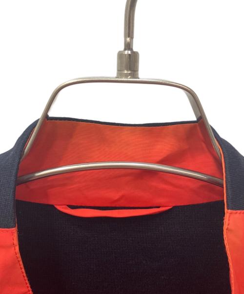 JIL SANDER（ジルサンダー）JIL SANDER (ジルサンダー) 異素材 ハイブリッド ジャケット レッド×ネイビー サイズ:48の古着・服飾アイテム