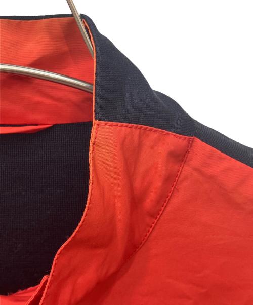 JIL SANDER（ジルサンダー）JIL SANDER (ジルサンダー) 異素材 ハイブリッド ジャケット レッド×ネイビー サイズ:48の古着・服飾アイテム