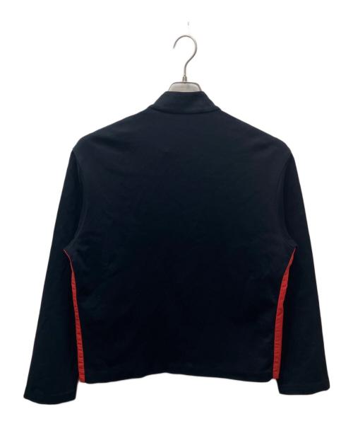 JIL SANDER（ジルサンダー）JIL SANDER (ジルサンダー) 異素材 ハイブリッド ジャケット レッド×ネイビー サイズ:48の古着・服飾アイテム