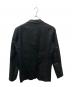 JIL SANDER (ジルサンダー) 2Bレザーテーラードジャケット ブラック サイズ:46：35000円