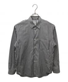 COMME des GARCONS SHIRT（コムデギャルソンシャツ）の古着「ストライプ柄シャツ」｜ホワイト