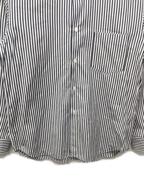 COMME des GARCONS SHIRT（コムデギャルソンシャツ）COMME des GARCONS SHIRT (コムデギャルソンシャツ) ストライプ柄シャツ ホワイト サイズ:XSの古着・服飾アイテム