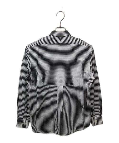 COMME des GARCONS SHIRT（コムデギャルソンシャツ）COMME des GARCONS SHIRT (コムデギャルソンシャツ) ストライプ柄シャツ ホワイト サイズ:XSの古着・服飾アイテム