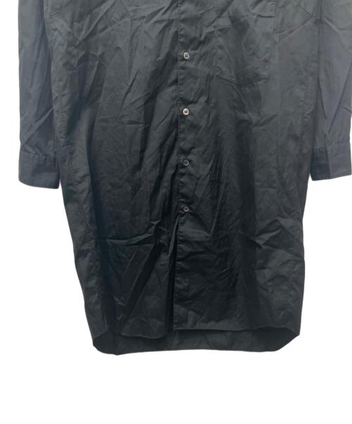 COMME des GARCONS HOMME PLUS（コムデギャルソンオムプリュス）COMME des GARCONS HOMME PLUS (コムデギャルソンオムプリュス) ロングシャツ ブラック サイズ:Sの古着・服飾アイテム