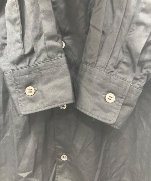 COMME des GARCONS HOMME PLUS（コムデギャルソンオムプリュス）COMME des GARCONS HOMME PLUS (コムデギャルソンオムプリュス) ロングシャツ ブラック サイズ:Sの古着・服飾アイテム