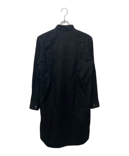 COMME des GARCONS HOMME PLUS（コムデギャルソンオムプリュス）COMME des GARCONS HOMME PLUS (コムデギャルソンオムプリュス) ロングシャツ ブラック サイズ:Sの古着・服飾アイテム