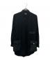BLACK COMME des GARCONS（ブラックコムデギャルソン）の古着「ガーメントダイパッチポケットシャツ」｜ブラック