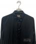 BLACK COMME des GARCONS (ブラックコムデギャルソン) ガーメントダイパッチポケットシャツ ブラック サイズ:L：22000円