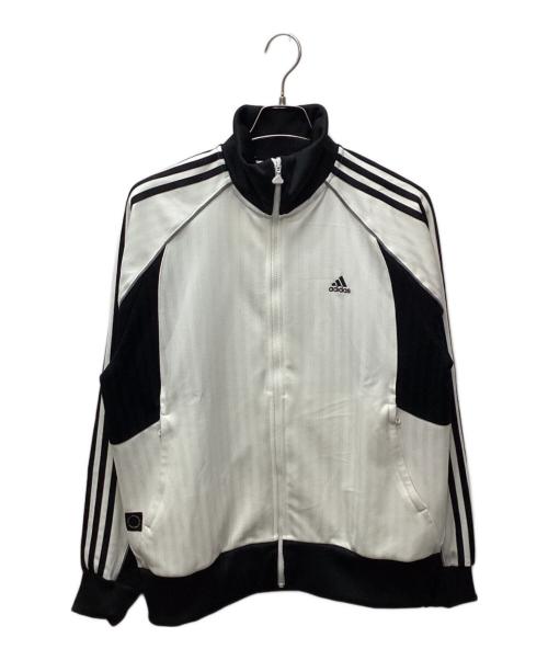 adidas（アディダス）adidas (アディダス) セットアップジャージ ホワイト×ブラック サイズ:XLの古着・服飾アイテム