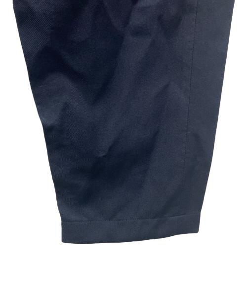 COMME des GARCONS HOMME DEUX（コムデギャルソン オム ドゥ）COMME des GARCONS HOMME DEUX (コムデギャルソン オム ドゥ) エステル加工糸 サージ製品染 ジップデザイン パンツ ネイビー サイズ:Mの古着・服飾アイテム