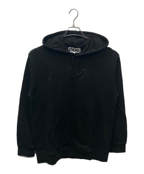 CDG（シーディージー）CDG (シーディージー) プルオーバーパーカー ブラック サイズ:XLの古着・服飾アイテム