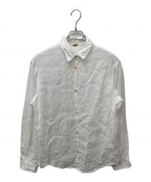 MUSE de Deuxieme Classe（ミューズ ドゥーズィエム クラス）の古着「OGLINEN シャツ」｜ホワイト