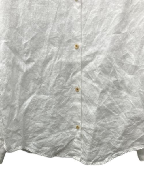 MUSE de Deuxieme Classe（ミューズ ドゥーズィエム クラス）MUSE de Deuxieme Classe (ミューズ ドゥーズィエム クラス) OGLINEN シャツ ホワイト サイズ:FREEの古着・服飾アイテム