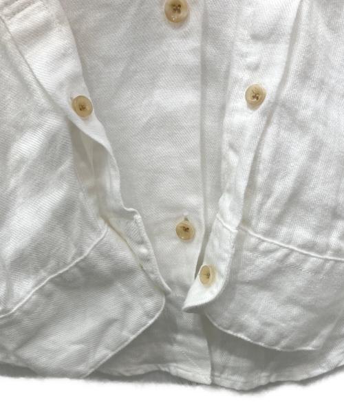 MUSE de Deuxieme Classe（ミューズ ドゥーズィエム クラス）MUSE de Deuxieme Classe (ミューズ ドゥーズィエム クラス) OGLINEN シャツ ホワイト サイズ:FREEの古着・服飾アイテム