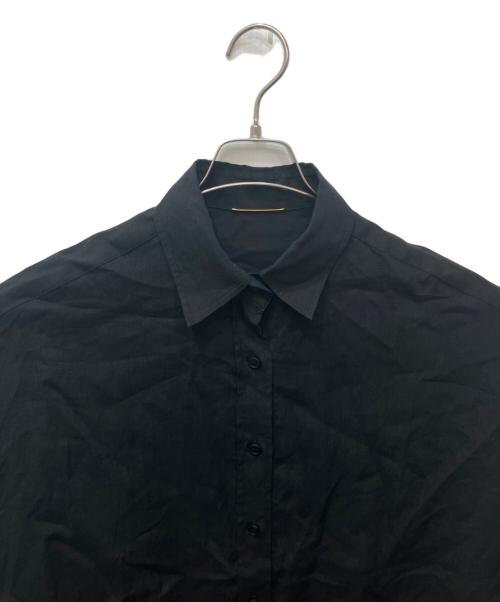 MUSE de Deuxieme Classe（ミューズ ドゥーズィエム クラス）MUSE de Deuxieme Classe (ミューズ ドゥーズィエム クラス) Linen シャツ　 ブラック サイズ:表記なし(実寸をご確認ください)の古着・服飾アイテム