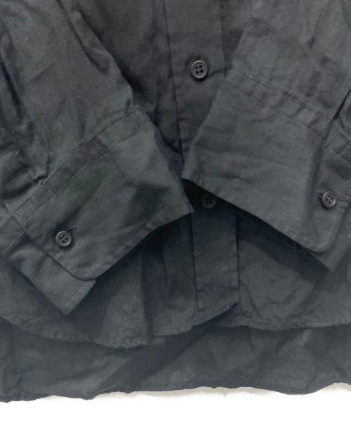 MUSE de Deuxieme Classe（ミューズ ドゥーズィエム クラス）MUSE de Deuxieme Classe (ミューズ ドゥーズィエム クラス) Linen シャツ　 ブラック サイズ:表記なし(実寸をご確認ください)の古着・服飾アイテム