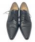 DOLCE & GABBANA (ドルチェ＆ガッバーナ) ポインテッドトゥレザーシューズ ブラック サイズ:6.5：21000円