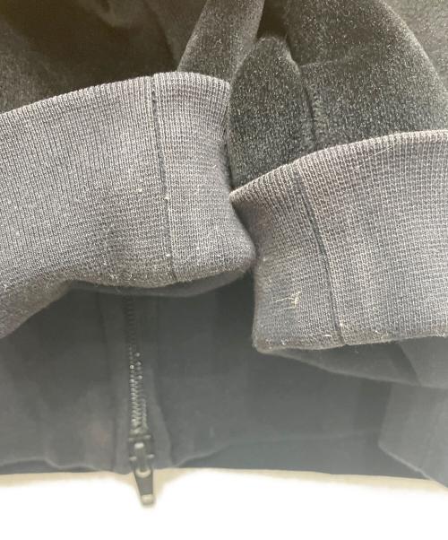 Y-3（ワイスリー）Y-3 (ワイスリー) U SQUARE VELVET SPACER FULL-ZIP HOODIE（ユースクエアベルベットスペーサーフルジップフーディ） ブラック サイズ:Sの古着・服飾アイテム