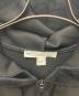 中古・古着 Y-3 (ワイスリー) U SQUARE VELVET SPACER FULL-ZIP HOODIE（ユースクエアベルベットスペーサーフルジップフーディ） ブラック サイズ:S：16000円