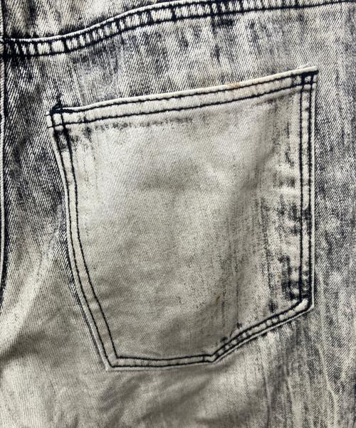 Jaded London（ジェイデッドロンドン）Jaded London (ジェイデッドロンドン) デニムパンツ ベージュ×ブラック サイズ:W28の古着・服飾アイテム