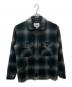 WOOLRICH（ウールリッチ）の古着「シャドーチェックウールジャケット」｜グリーン