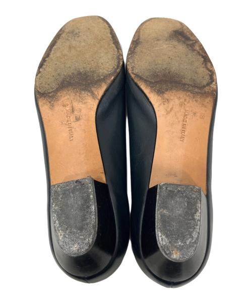 Salvatore Ferragamo（サルヴァトーレ フェラガモ）Salvatore Ferragamo (サルヴァトーレ フェラガモ) ヴァラリボンパンプス ネイビー サイズ:6.5の古着・服飾アイテム