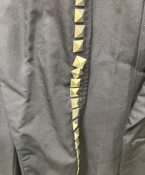 COMME des GARCONS HOMME PLUS（コムデギャルソンオムプリュス）COMME des GARCONS HOMME PLUS (コムデギャルソンオムプリュス) スタッズ1Bジャケット ネイビー サイズ:Sの古着・服飾アイテム