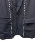 中古・古着 COMME des GARCONS HOMME PLUS (コムデギャルソンオムプリュス) スタッズ1Bジャケット ネイビー サイズ:S：26000円