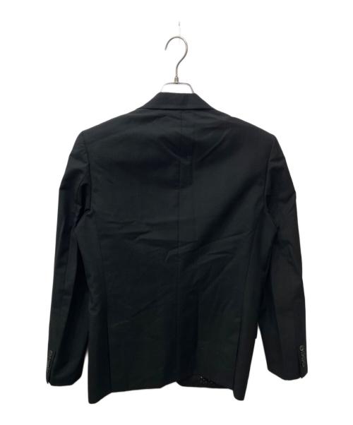COMME des GARCONS HOMME DEUX（コムデギャルソン オム ドゥ）COMME des GARCONS HOMME DEUX (コムデギャルソン オム ドゥ) チェック2Bウールテーラードジャケット ブラック サイズ:Sの古着・服飾アイテム