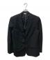 COMME des GARCONS HOMME DEUX（コムデギャルソン オム ドゥ）の古着「チェック2Bウールテーラードジャケット」｜ブラック