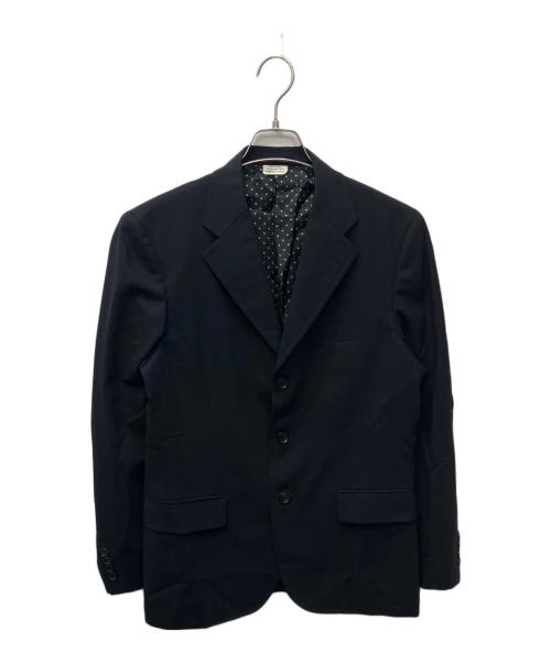 COMME des GARCONS HOMME DEUX（コムデギャルソン オム ドゥ）COMME des GARCONS HOMME DEUX (コムデギャルソン オム ドゥ) チェッカーウール3Bテーラードジャケット ブラック サイズ:Sの古着・服飾アイテム