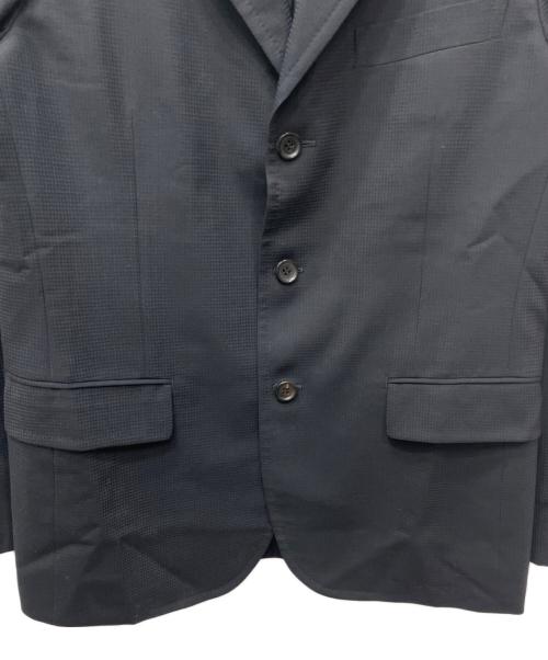 COMME des GARCONS HOMME DEUX（コムデギャルソン オム ドゥ）COMME des GARCONS HOMME DEUX (コムデギャルソン オム ドゥ) チェッカーウール3Bテーラードジャケット ブラック サイズ:Sの古着・服飾アイテム