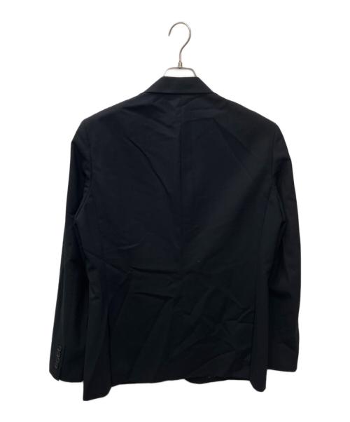 COMME des GARCONS HOMME DEUX（コムデギャルソン オム ドゥ）COMME des GARCONS HOMME DEUX (コムデギャルソン オム ドゥ) チェッカーウール3Bテーラードジャケット ブラック サイズ:Sの古着・服飾アイテム