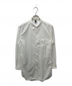 BLACK COMME des GARCONSブラックコムデギャルソン）の古着「ポケットロングシャツ」｜ホワイト