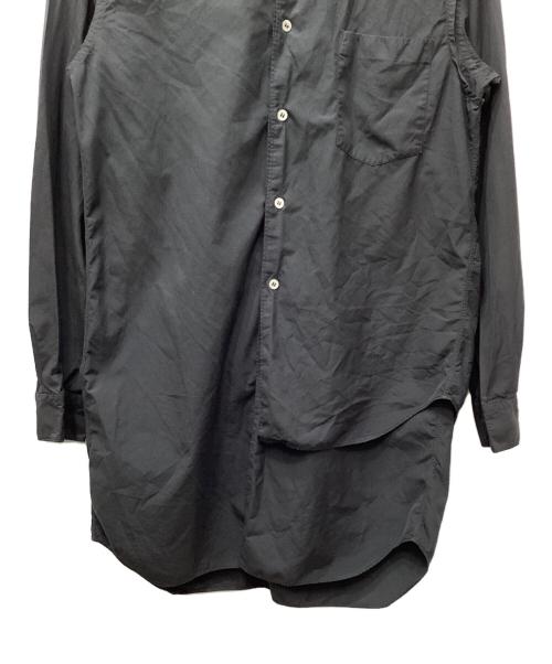 COMME des GARCONS HOMME PLUS（コムデギャルソンオムプリュス）COMME des GARCONS HOMME PLUS (コムデギャルソンオムプリュス) SPUN BROAD GARMENT TREATED SHIRT グレー サイズ:Sの古着・服飾アイテム