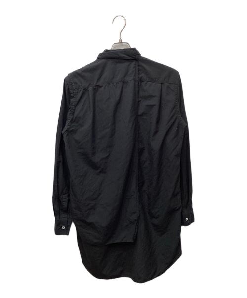 COMME des GARCONS HOMME PLUS（コムデギャルソンオムプリュス）COMME des GARCONS HOMME PLUS (コムデギャルソンオムプリュス) SPUN BROAD GARMENT TREATED SHIRT グレー サイズ:Sの古着・服飾アイテム