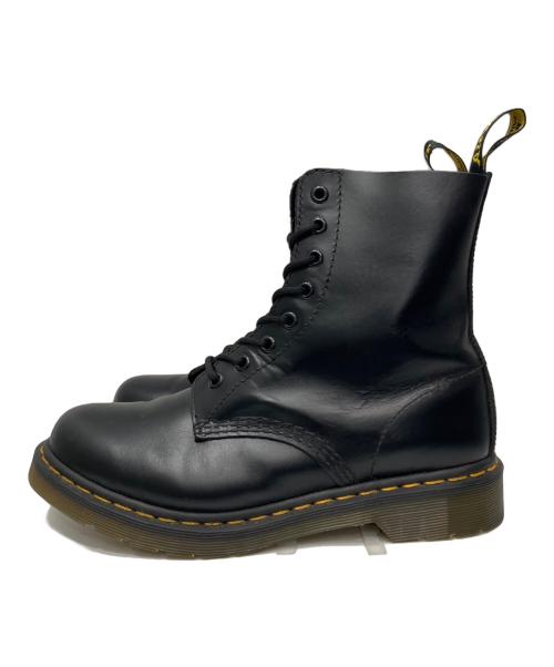 Dr.Martens（ドクターマーチン）Dr.Martens (ドクターマーチン) PASCAL 8ホールブーツ ブラック サイズ:UK6の古着・服飾アイテム