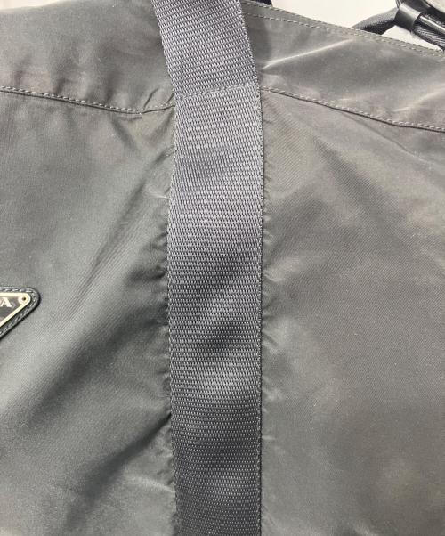 PRADA（プラダ）PRADA (プラダ) 2wayナイロンボストンバッグ ブラックの古着・服飾アイテム