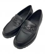 COACHコーチ）の古着「Brooks Loafer/ブルックスローファー」｜ブラック