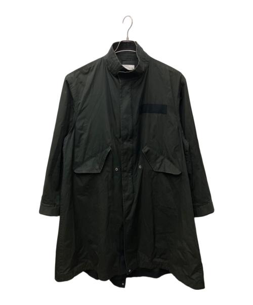 sacai（サカイ）sacai (サカイ) Cotton Mods Coat / コットンモッズコート ブラック サイズ:３の古着・服飾アイテム