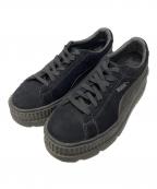 PUMAプーマ）の古着「Cleated Creeper Fenty スニーカー　「クリーテッド クリーパー フェンティ」」｜ブラック