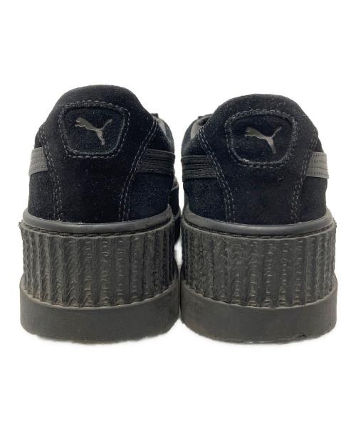 PUMA（プーマ）PUMA (プーマ) Cleated Creeper Fenty スニーカー　「クリーテッド クリーパー フェンティ」 ブラック サイズ:27㎝の古着・服飾アイテム