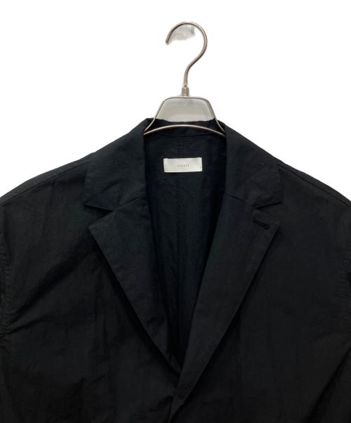 KAGURE（カグレ）kagure (カグレ) コットンテーラードジャケット ブラック サイズ:1の古着・服飾アイテム