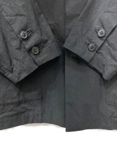 KAGURE（カグレ）kagure (カグレ) コットンテーラードジャケット ブラック サイズ:1の古着・服飾アイテム