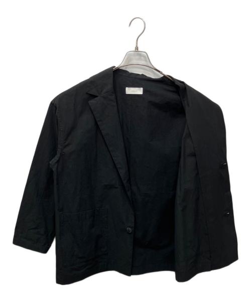 KAGURE（カグレ）kagure (カグレ) コットンテーラードジャケット ブラック サイズ:1の古着・服飾アイテム