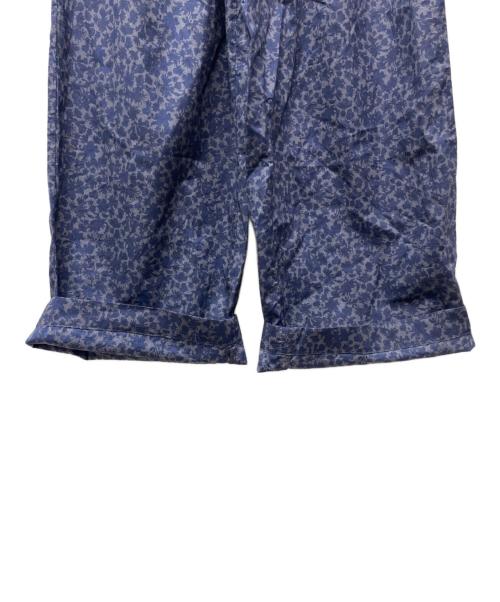 KAGURE（カグレ）kagure (カグレ) コットン小花柄イージーパンツ ブルー サイズ:FREEの古着・服飾アイテム