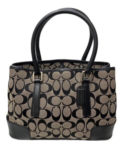 COACH（コーチ）COACH (コーチ) ハンドバッグ ベージュの古着・服飾アイテム