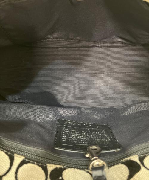 COACH（コーチ）COACH (コーチ) ハンドバッグ ベージュの古着・服飾アイテム