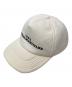 UNDERCOVER（アンダーカバー）の古着「CONRAD SCHNITZLER CAP　(コンラッド・シュニッツラーキャップ)」｜アイボリー