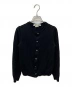 COMME des GARCONS COMME des GARCONSコムデギャルソン コムデギャルソン）の古着「2重ウールニットカーディガン」｜ブラック